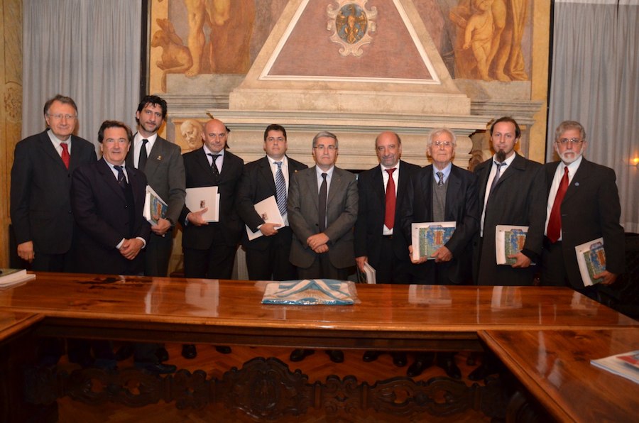 Delegazione argentina in visita a Palazzo Belgrado