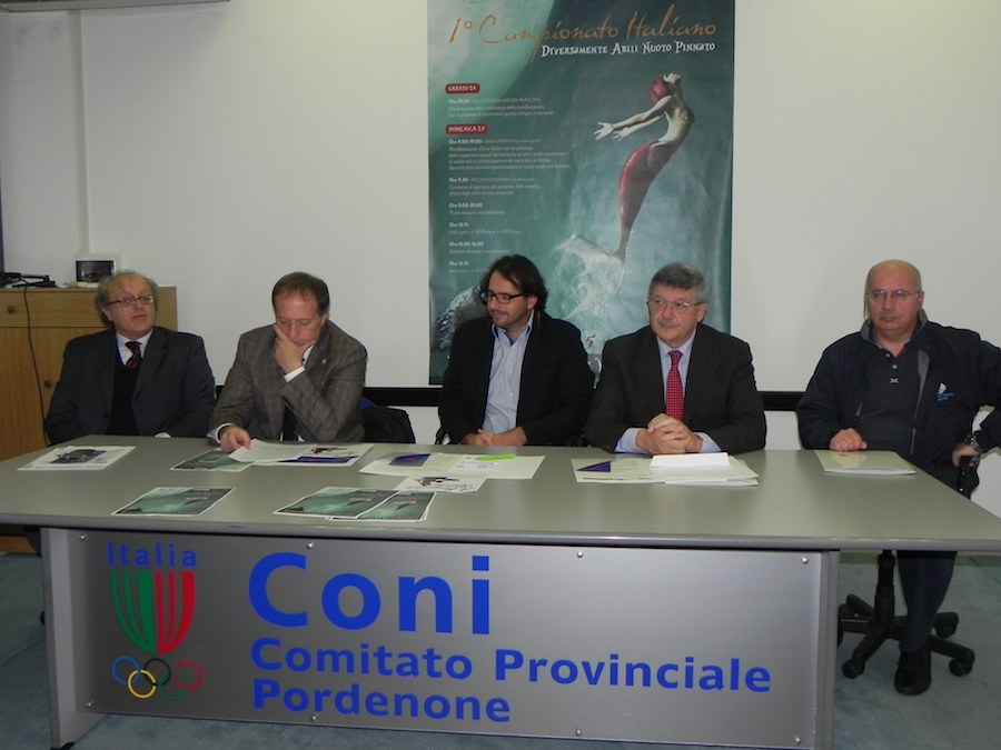 1° Campampionato Italiano Nuoto Pinnato Diversamente Abili, 25 novembre a San Vito (PN)