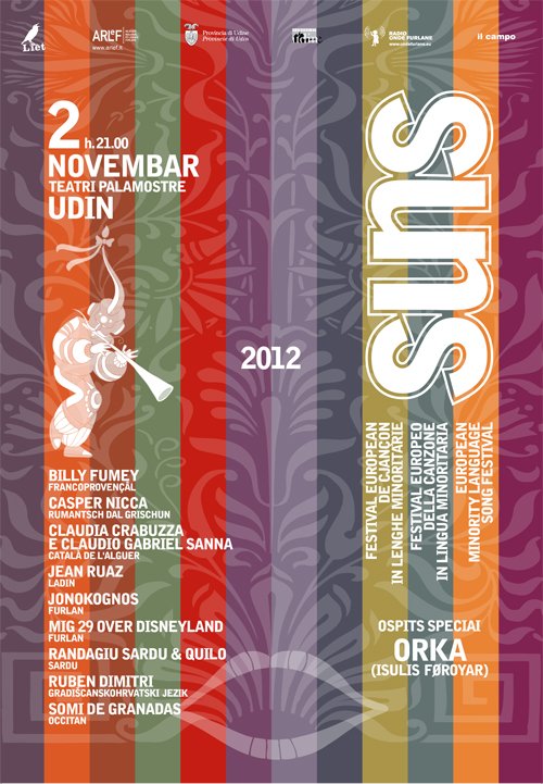 SUNS 2012, la promozione del friulano passa anche dalla musica