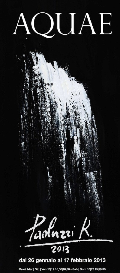 Mostra “Aquae” L’acqua nell’arte di Renato Paoluzzi
