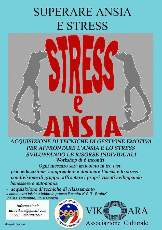 Superare ansia e stress