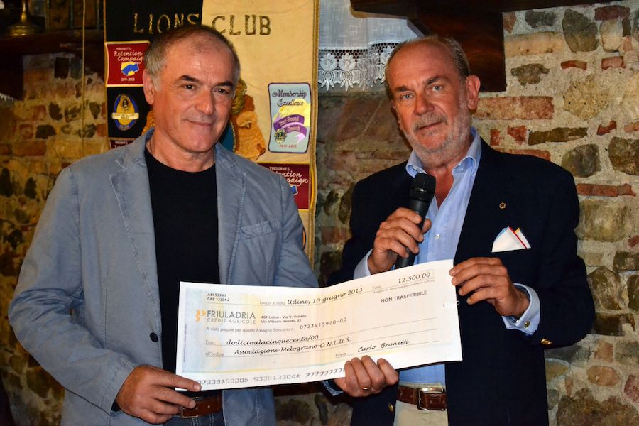 Il Lions Club Udine Host per ''Il Melograno''