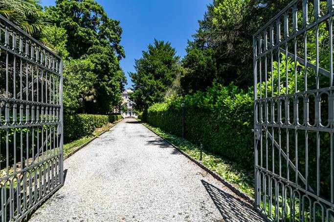 Il parco di Villa Chiozza, un'oasi ora aperta al pubblico