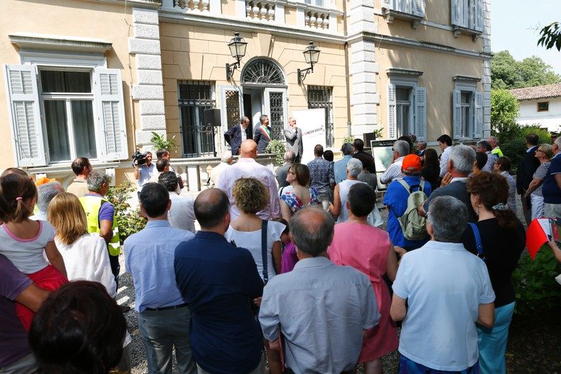 Inaugurato il Parco di Villa Chiozza