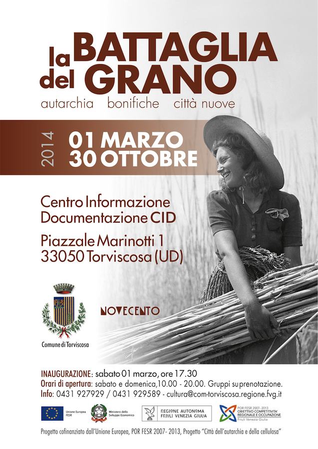 La battaglia del grano: autarchia, bonifiche, città nuove