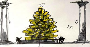 Il Natale Digitale di Fabrizio Plessi a Venezia