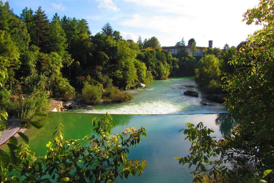 Cividale del Friuli: lavori alla forra del Natisone